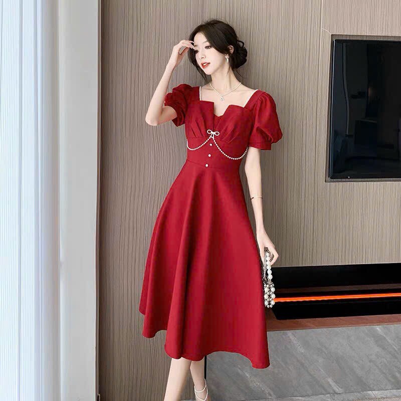 ĐẦM XÒE PHỐI HỘT CHÂU D122